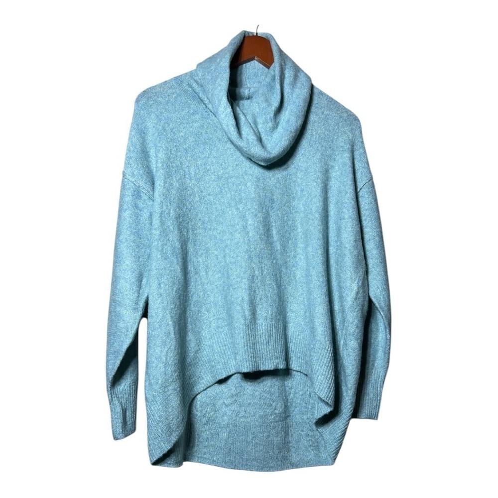 American Eagle Cozy Blue Women's Cowl Neck Sweater